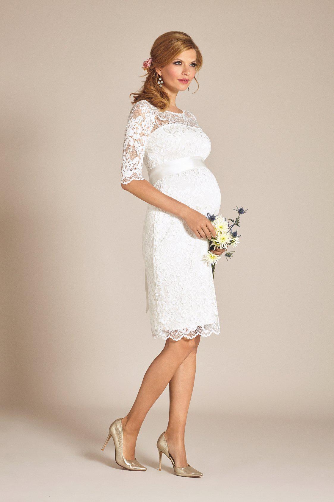 Uforglemmelig ægtefælle shampoo Amelia brudekjole til gravid fra Tiffany Rose | Smukke ventekjoler –  Expectations